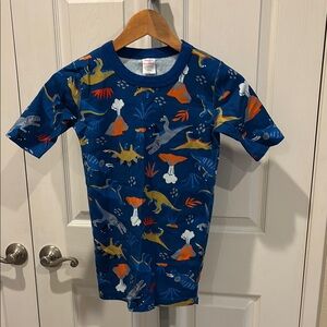 Hanna Andersson Kids Dinosaur Print Matching PJ Set
